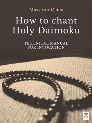 cover image of How to chant Holy Daimoku